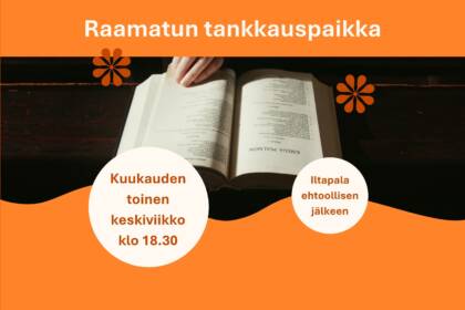 käsi kääntää Raamatun sivua