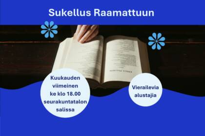 käsi kääntää Raamatun sivua
