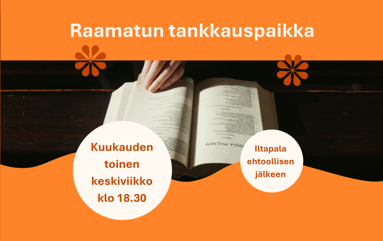 Raamattu, jonka sivuja käsi kääntää